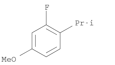 2-Fluoro-4-methoxy-1-isopropylbenzene